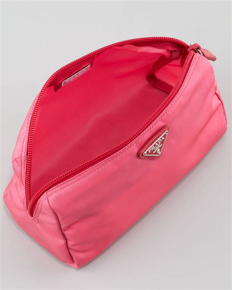 prada candy pink makeup bag|prada makeup bag sale.